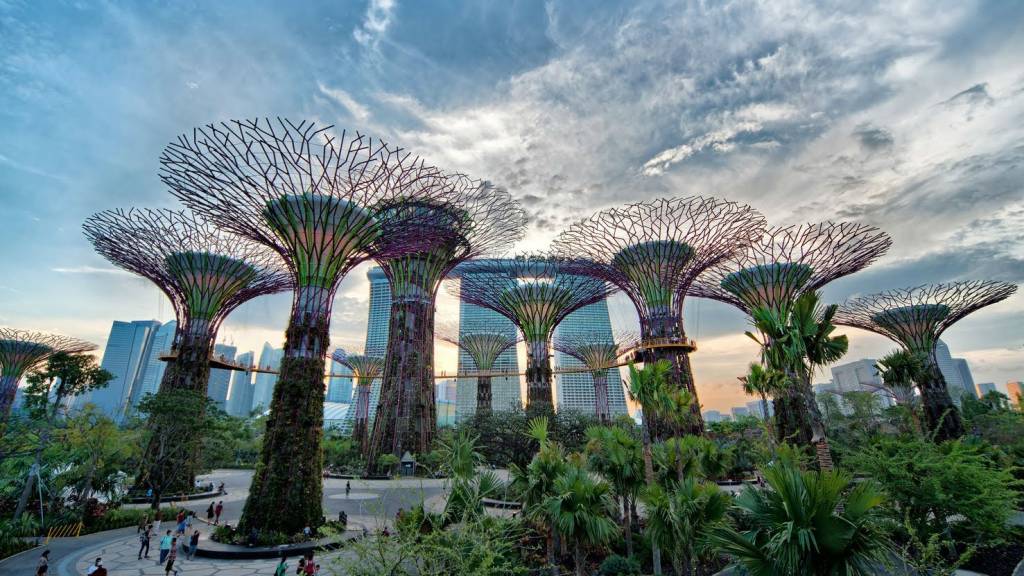 Image result for garden by the bay in singapore